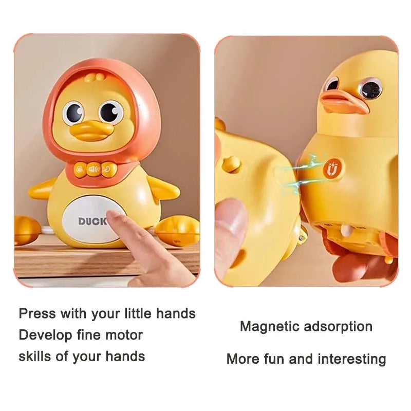Baby Crawling Toys with Music Early Learning Development Interactive Walking Toy Infant Learn to Walk for Girls Boys Christmas